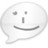 iChat Milk Black Smile Icon